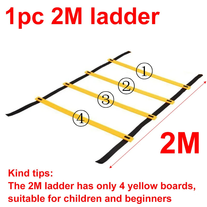 Agility Ladder Set Soccer Speed Parachute Football Cones Set Soccer Football Speed Training Ladder Sports Running Equipment