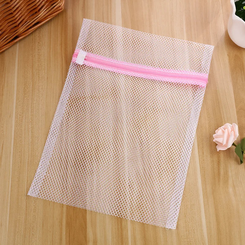 3Pcs/Set Bra Underwear Products Zippered Mesh Laundry Bags Baskets Household Cleaning Tools Accessories Laundry Care