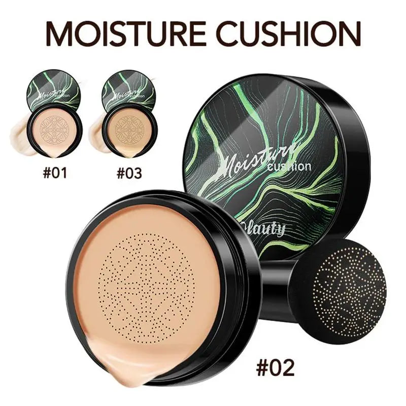 BB CC Cream  Face Foundation Concealer |bULBUSBOW Cushion Mushroom Base Waterproof Brighten Makeup Brightening Tone Cosmetics Make up