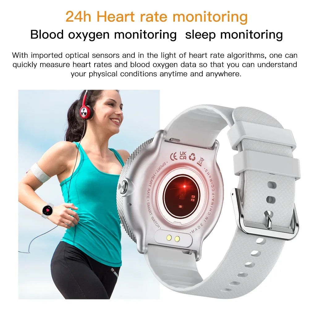 2025 New Smartwatch for Women & Men | 1.43 Inch Bluetooth Call, Heart Rate Tracker, IP68 Waterproof Sport Watch - Perfect Festival Gift