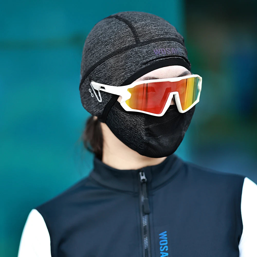 WOSAWE Summer Outdoor Cycling Balaclava Full Face UV Protection Quick Off Mask Motorcycle Hood Moisture Wicking Sports Caps