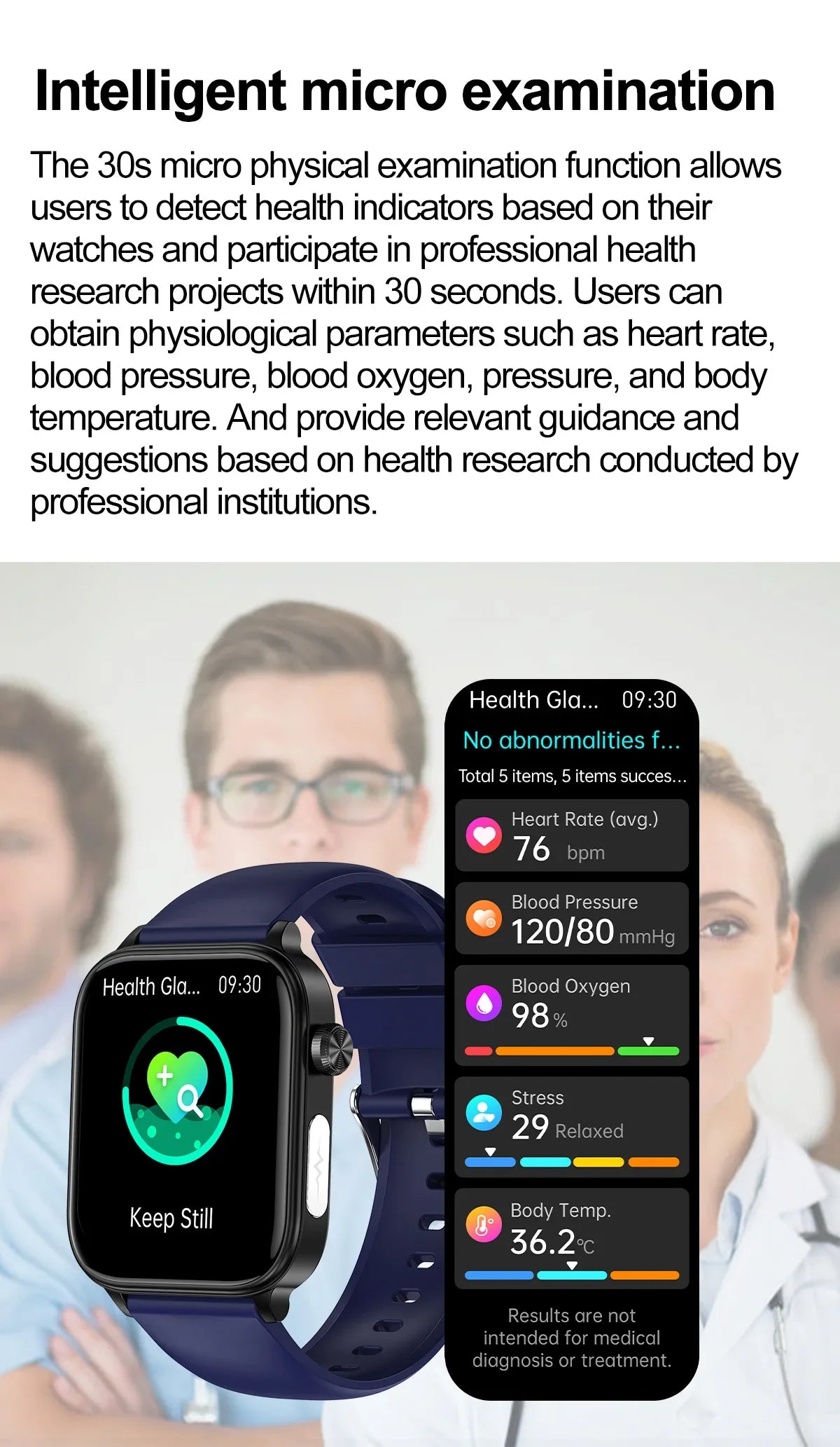 2025 Medical Grade Bulbusbow Smartwatch for Women – Blood Glucose, Lipid, Uric Acid AI Diagnostic & Menstrual Health Tracker