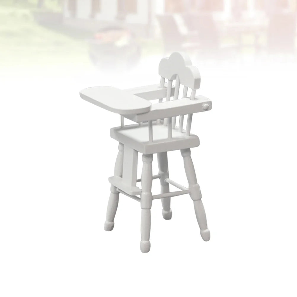 Wood Dining Chair Baby High Toys Wooden Toddler Highchair Mold Feeding Bamboo Table Seat Child Kids