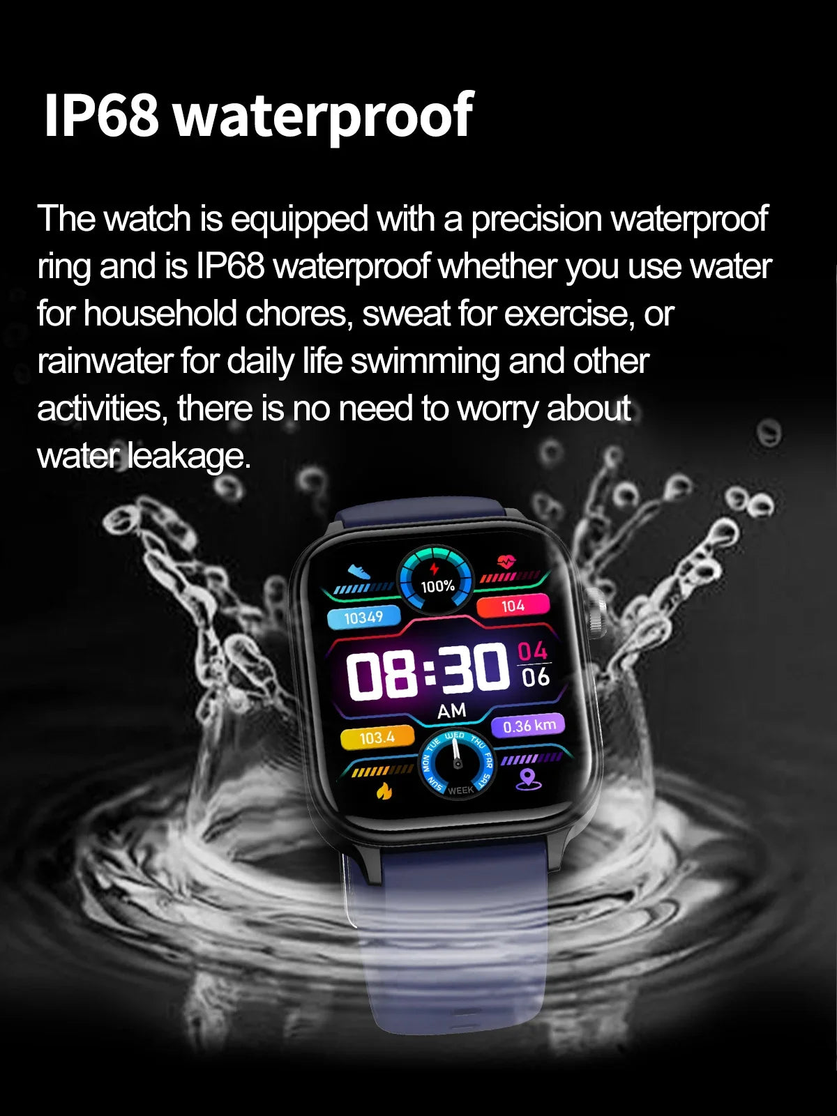 2025 Medical Grade Bulbusbow Smartwatch for Women – Blood Glucose, Lipid, Uric Acid AI Diagnostic & Menstrual Health Tracker