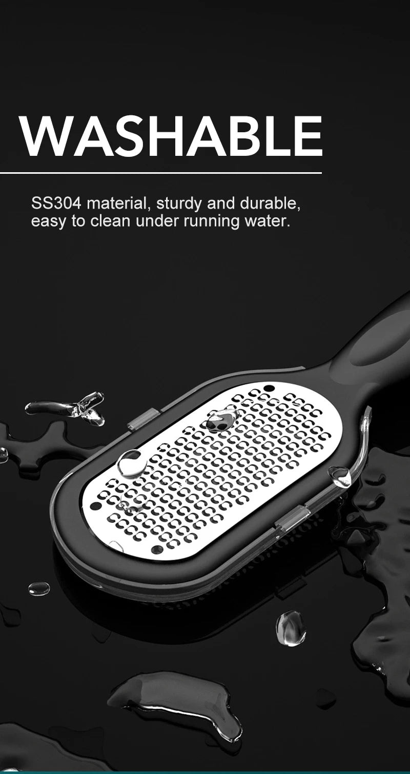 1 Pcs Professional Stainless Steel Callus Remover Foot File Scraper Pedicure Tools Dead Skin Remove for Heels Feet Care Products