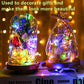 Bulbusbow 20 Pack Battery Powered Silver Copper Wire Fairy Lights