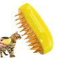 Cat Steam Brush Steamy Dog Brush 3 in 1 Electric Spray Cat Hair Brushes for Massage Pet Grooming Comb Hair Removal Combs