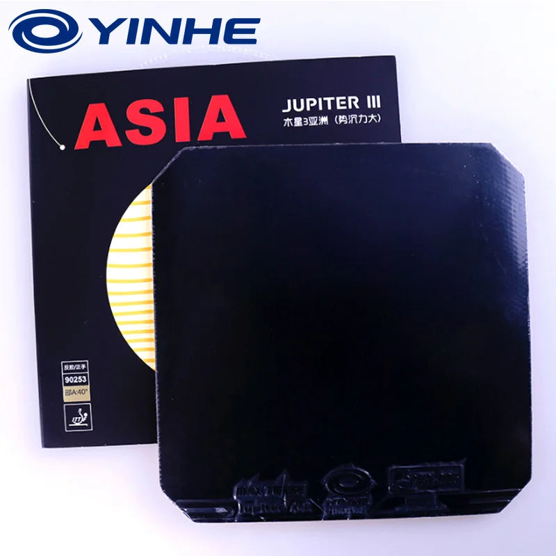 مطاط تنس الطاولة Yinhe Jupiter 3 Asia اللاصق مناسب للهجوم السريع باستخدام محرك حلقي