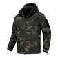 Hiking Jackets Autumn Men's Camouflage Fleece Jackets Tactical Clothing 2024 Men Camouflage Windbreakers Tactical pants