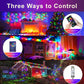 RGB LED Fairy Lights Globe String Smart Addressable USB Garlands with Bluetooth Remote Control for Outdoor Christmas Room Decor