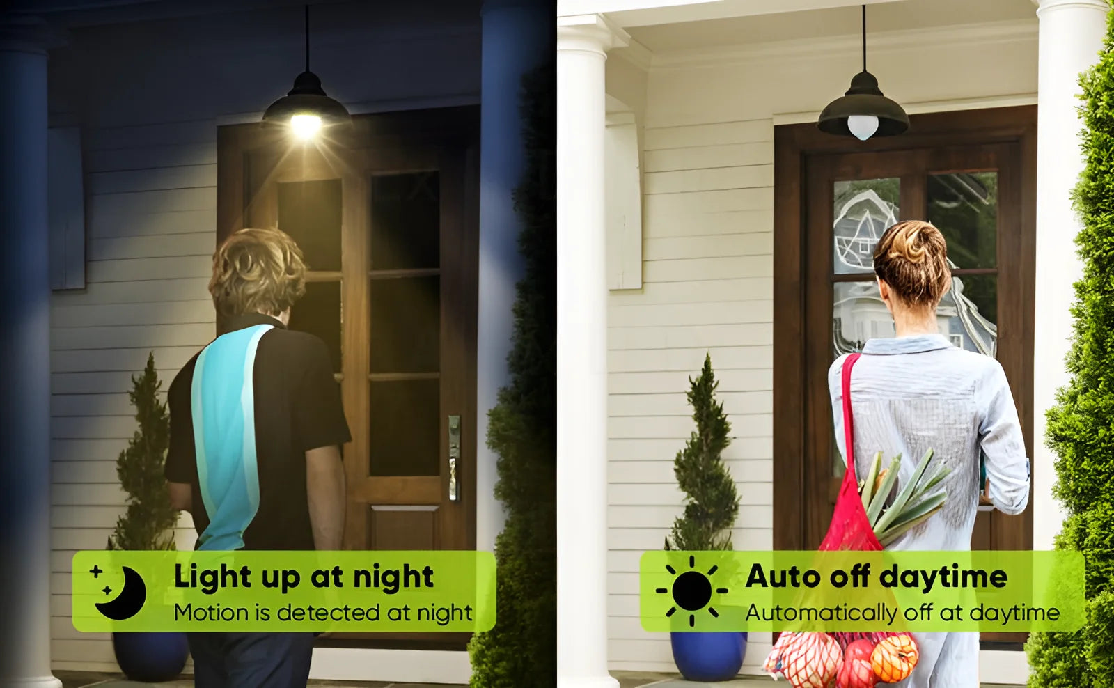 Motion Sensor Light 220V E27 20W 18W 15W LED Lamp Auto Smart Infrared Bulb Energy Saving Bombillas Home Porch