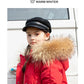 RAISE 2024 Winter Down Jackets For Grils 5-14Y Kids Junior Girl Parkas Real Raccoon Fur Solid Waterbreaker Babys Girls Outerwear