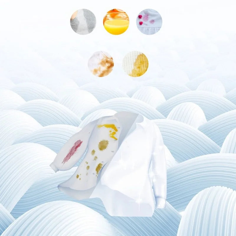 Laundry Tablets Laundry Bubble Paper Children's Clothing Concentrated Washing Powder Eco-Friendly Underwear Cleaning Tool