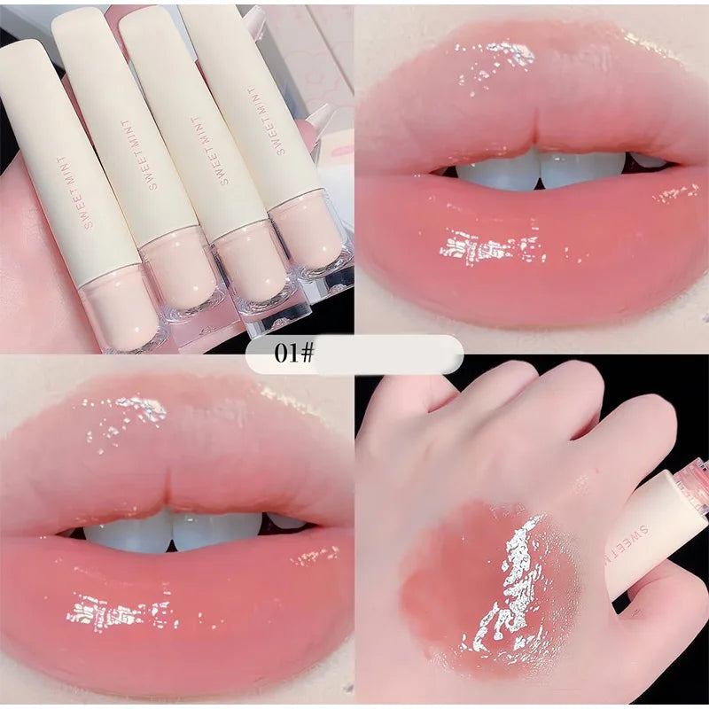 Transparent Korean Makeup Liquid Waterproof And Moisturizing Lip Cosmetics Lipstick Makeup Sheglam Natural Gloss Lipstick