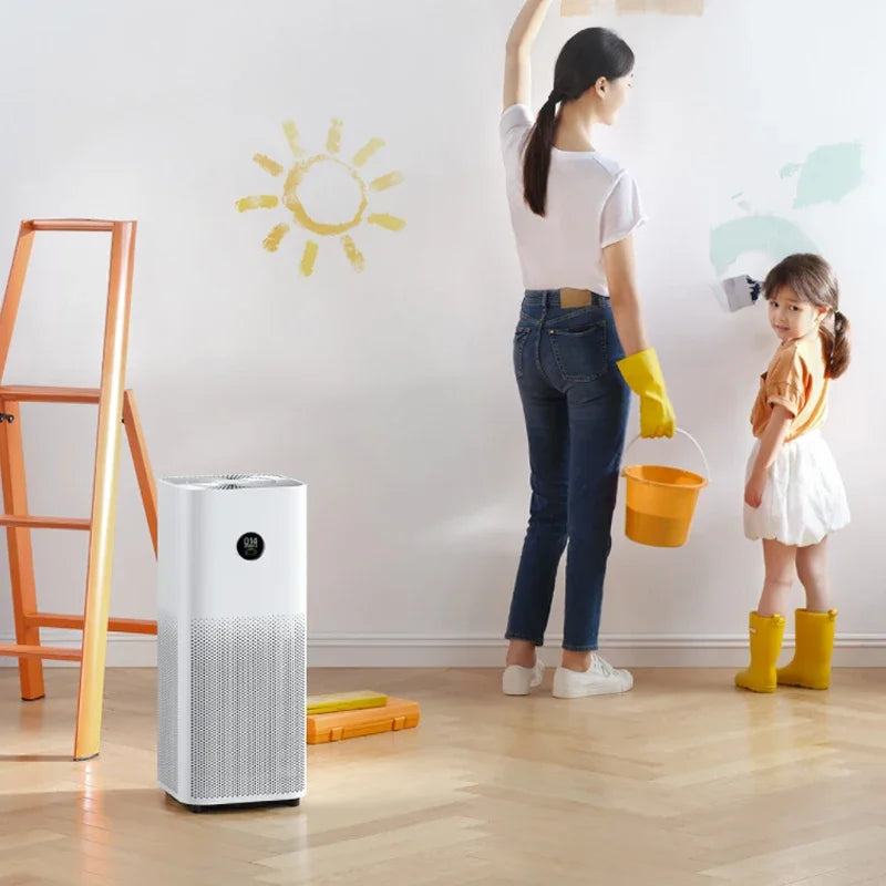 New Xiaomi Air Purifier 4 Pro Smart Household Sterilizer OLED Touch Screen Display Air Purifier Ozone Generator HEPA Filter