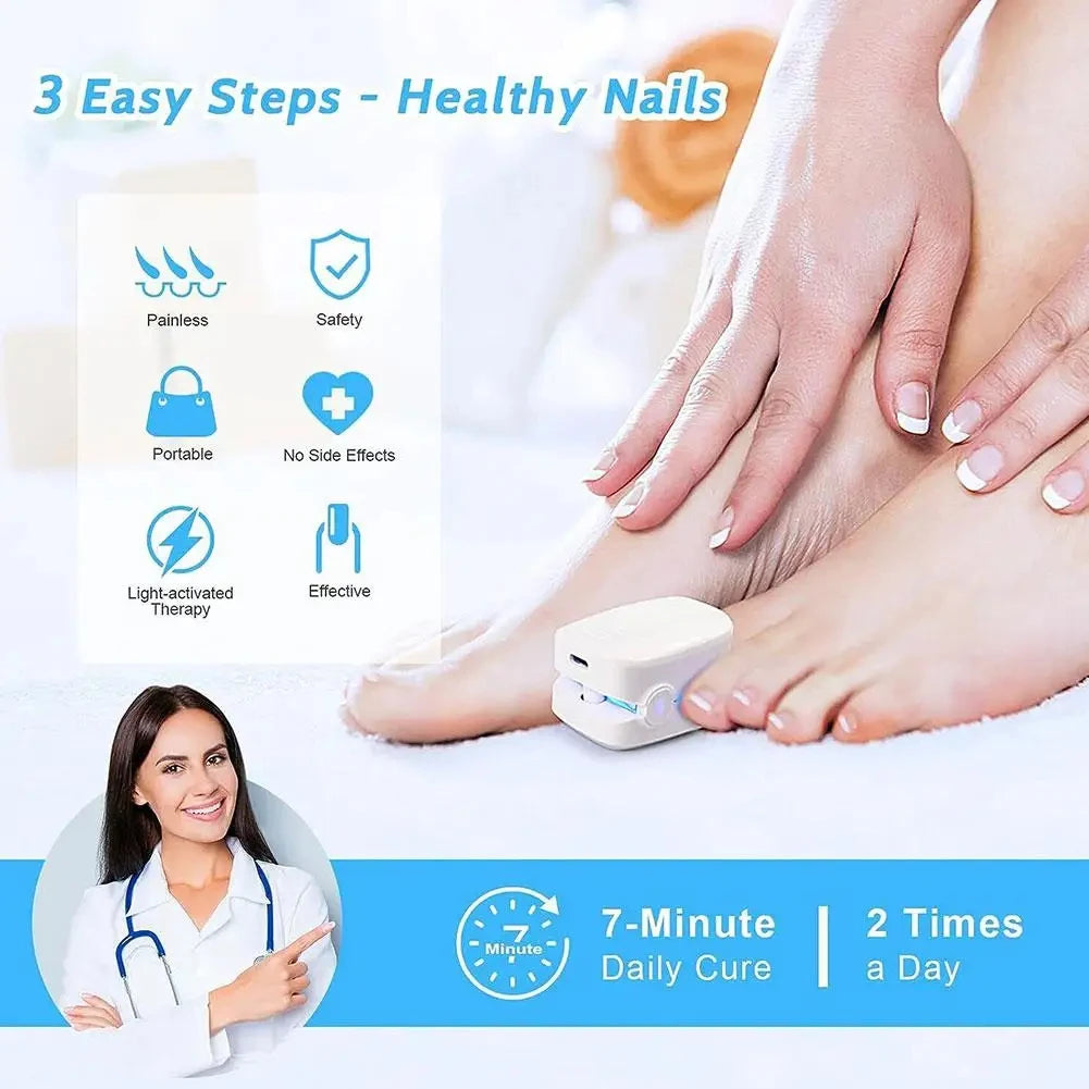 Nail Fungus Laser Treatment Device Repair Toenail Fingernail Effectively Remove Fungus Treat Onychomycosis Essential Oil