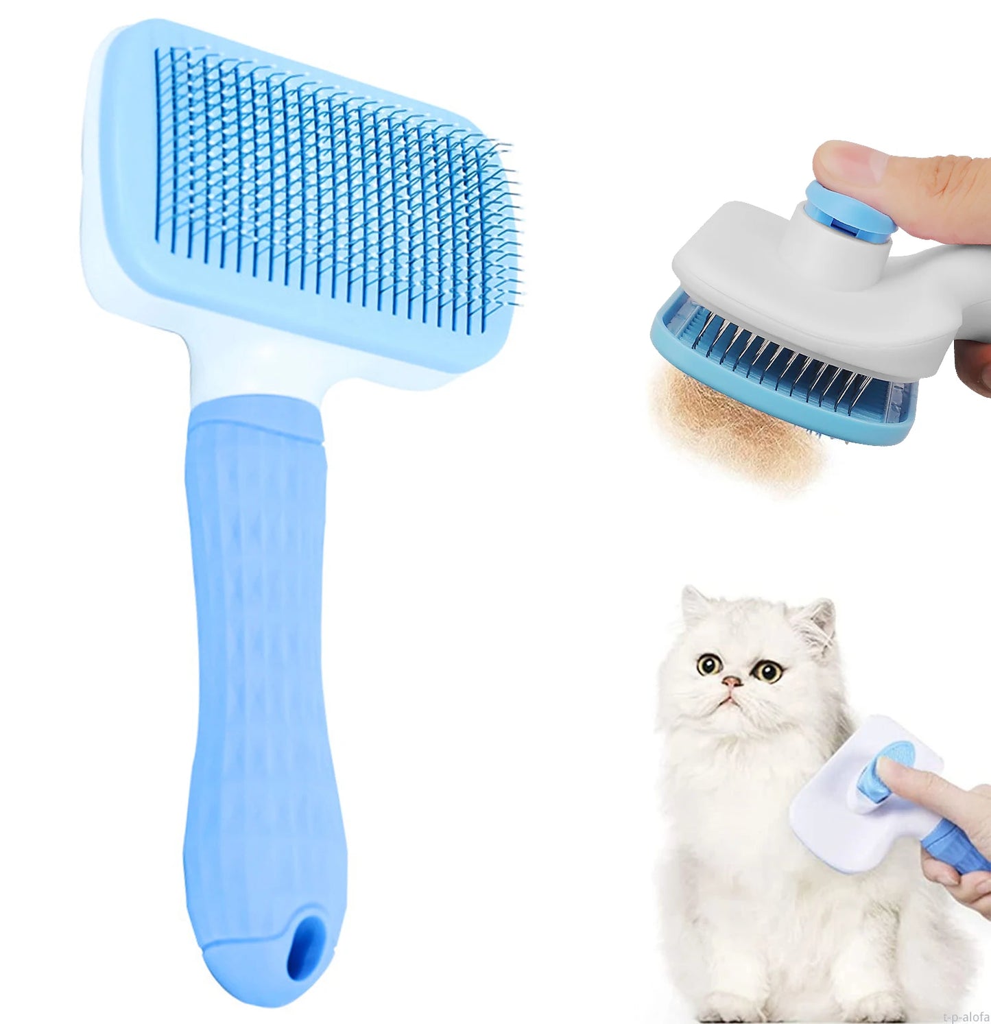 Dog Hair Remover Brush Cat Dog Hair Grooming And Care Comb For Long Hair Dog Pet Removes Hairs Cleaning Bath Brush Dog Supplies