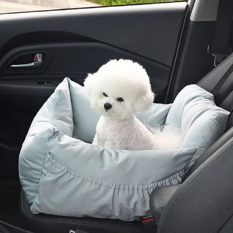 2 in 1 Pet Dog Carrier Folding Pet Car Seat Pad Safe Carry House Puppy Bag Car Travel Accessories Waterproof Dog Seat Bag Basket