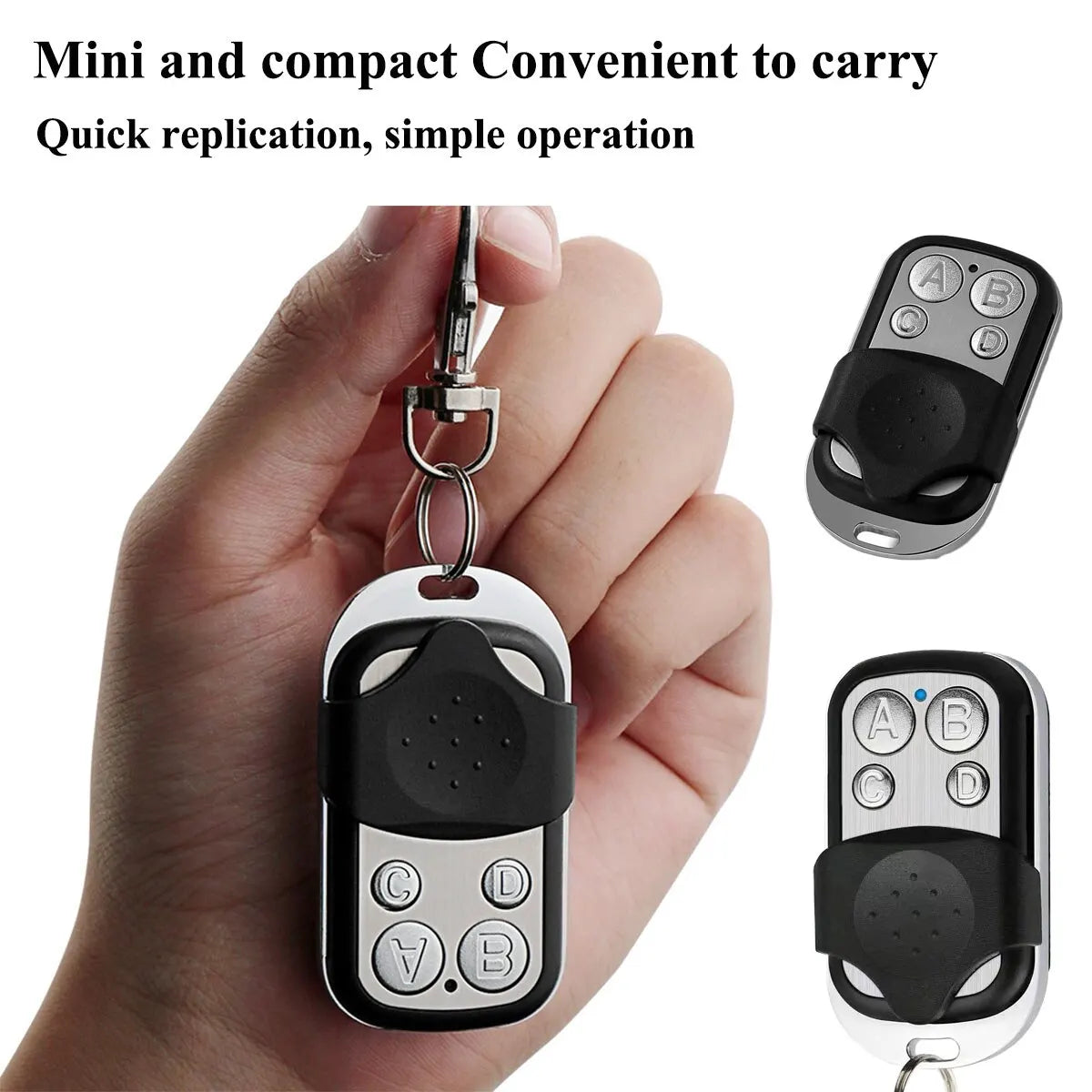 433MHz Remote Control 4CH Car Key Garage Door Gate Opener Duplicator Universal Copy Garage Door Car CAME RemotesC