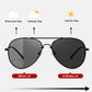 CLLOIO Titanium Alloy Polarized Sunglasses Men Women Fashion Photochromic Sun Glasses Chameleon Anti-glare Driving Oculos de sol