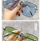 Sunglasses Women Luxury Square Men Drive Travel Brand Design Gradient Vintage Sun Glasses Female Unisex Retro Oculos New 2024