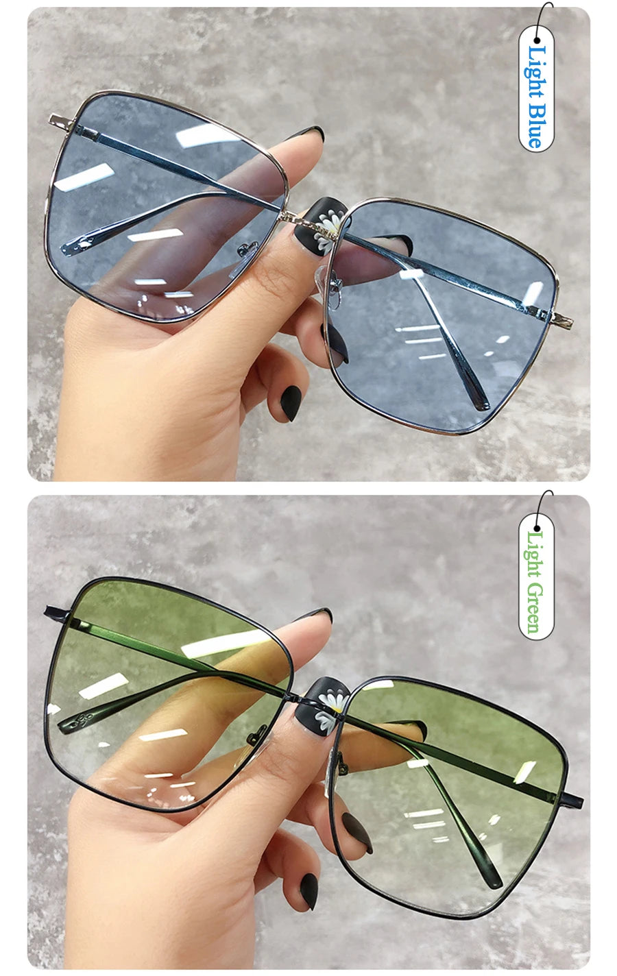 Sunglasses Women Luxury Square Men Drive Travel Brand Design Gradient Vintage Sun Glasses Female Unisex Retro Oculos New 2024