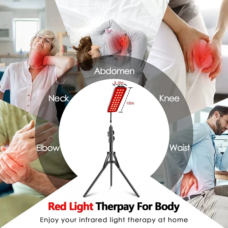 LED Red Light Healthcare Lamp For Full Body Face Near Infrared Light sauna for Joint Muscle Relieve Beauty Health Gadget