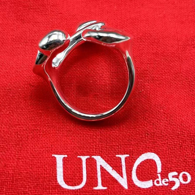 2023 UNode50 Latest Hot Selling Spanish Fashion Geometric Heart Exquisite High Quality Ring Holiday Gift Pack