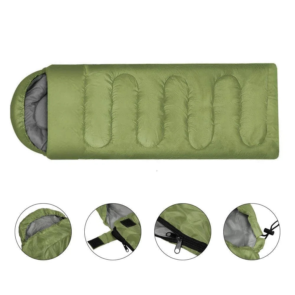 Camping Sleeping Bag Ultralight Waterproof 4 Season Warm Envelope Backpacking Sleeping Bags for Outdoor Traveling Hiking