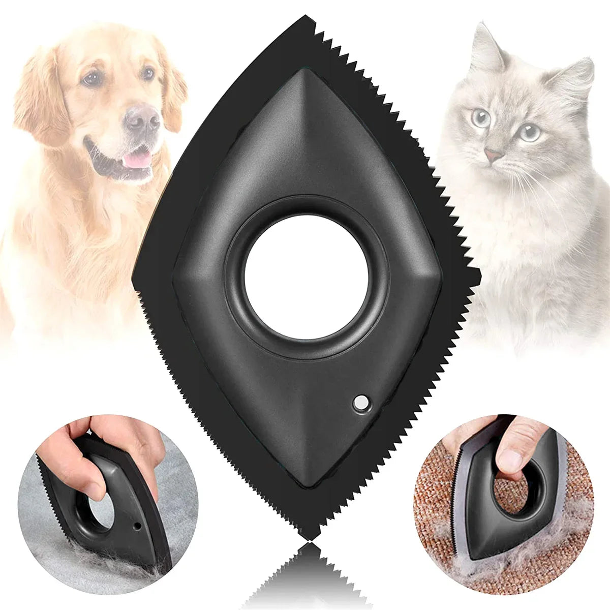 4 Modes Pet Hair Remover Brush Householdfor Carpet Sofa Cloth Car Seat Rubber Reusable Detailer Cleaning Tool Dog Cat Hair Combs