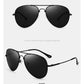 CLLOIO Titanium Alloy Polarized Sunglasses Men Women Fashion Photochromic Sun Glasses Chameleon Anti-glare Driving Oculos de sol