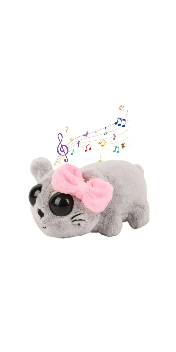 Music Sad Hamster Meme Plush Toy Fun Sounding Hamster Stuffed Animals Kawaii Dolls Kids Toy Gifts Birthday Valentine's Day Gifts