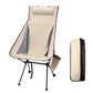 Portable outdoor camping folding chair widened ultra light aluminum alloy leisure sketch beach camping fishing breathable chair