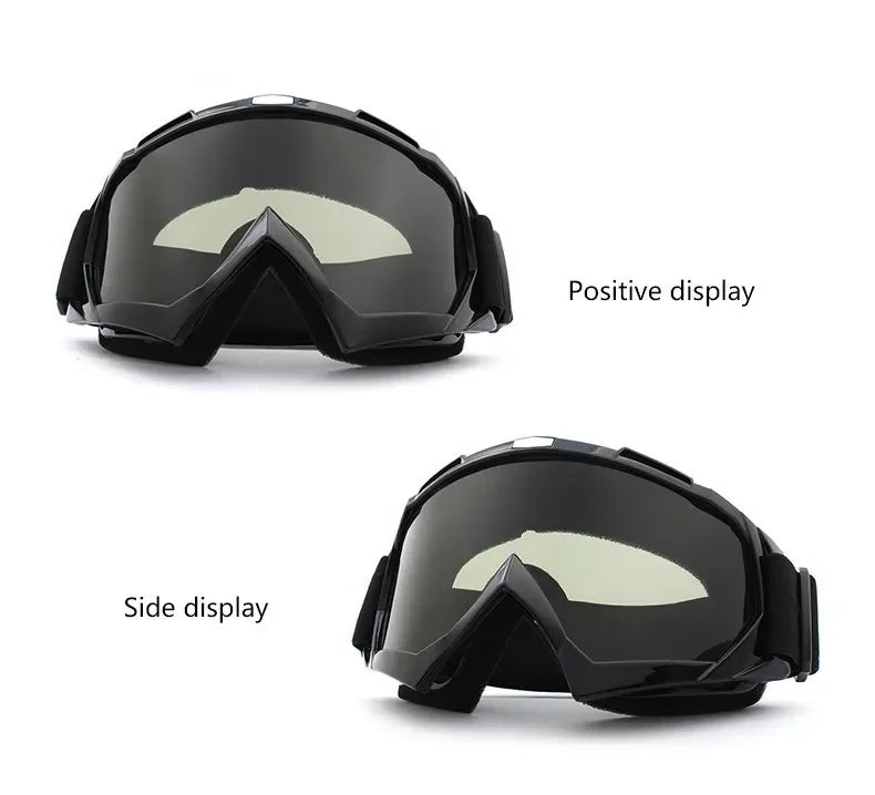 Skiing Goggles Anti-Fog Skiing Eyewear Winter Snowboard Cycling Motorcycle Windproof Sunglasses Outdoor Sports Tactical Goggles