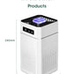 Smart Air Purifier Negative Ions Generator H12 HEPA Filter Purification Intelligent Desktop Air Purifier