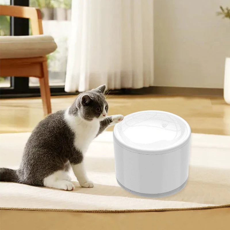 2L Tuya Wifi Smart Pet Water Fountain With Uv Sterilizing Automatic Drinker For Cats Pet Water Fountain  Motor Cats Or Puppy