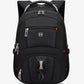 Swiss-Multifunctional bags Durable 17 Inch Laptop Backpack, Travel Bag,College Bookbag,USB Charging Port,Water Resistant