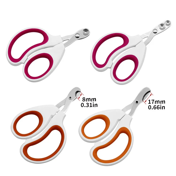 Professional Pet Nail Clipper Claw Grooming Scissors for Small Dogs Cats Accessories