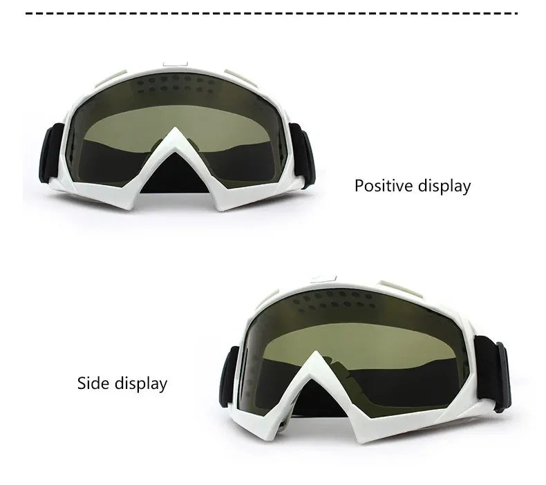 Skiing Goggles Anti-Fog Skiing Eyewear Winter Snowboard Cycling Motorcycle Windproof Sunglasses Outdoor Sports Tactical Goggles