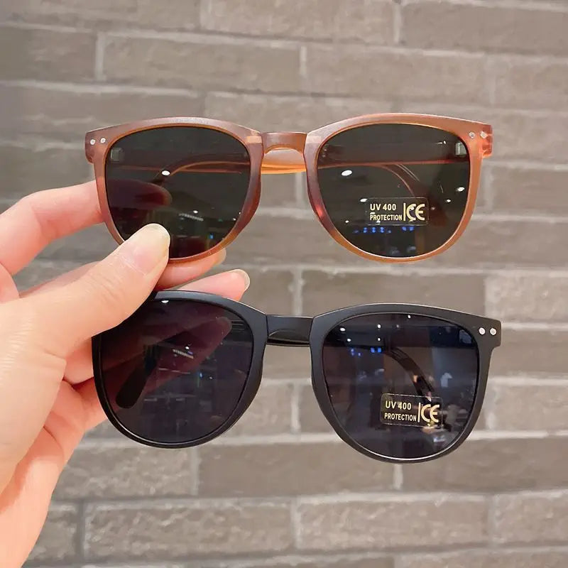 2024 Summer Cute Sunglasses Matte Frame Sun Glasses Baby Decorative Eyeglasses Trendy Boy Eyewear Girls Fsahion