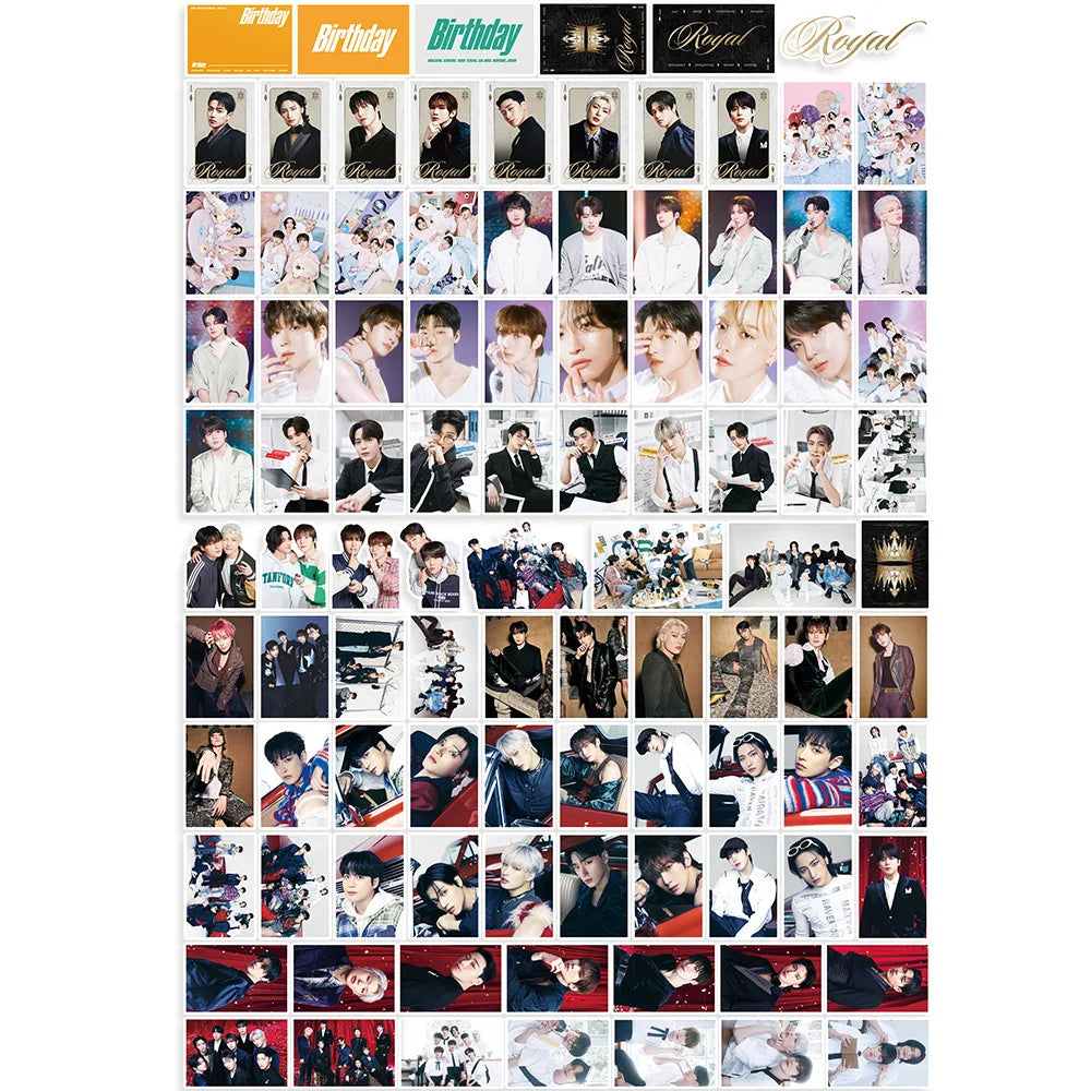 92pcs/set Kpop ATEEZ Character Stickers Waterproof High quality HD Photo for laptop Cup Notebook Stickers