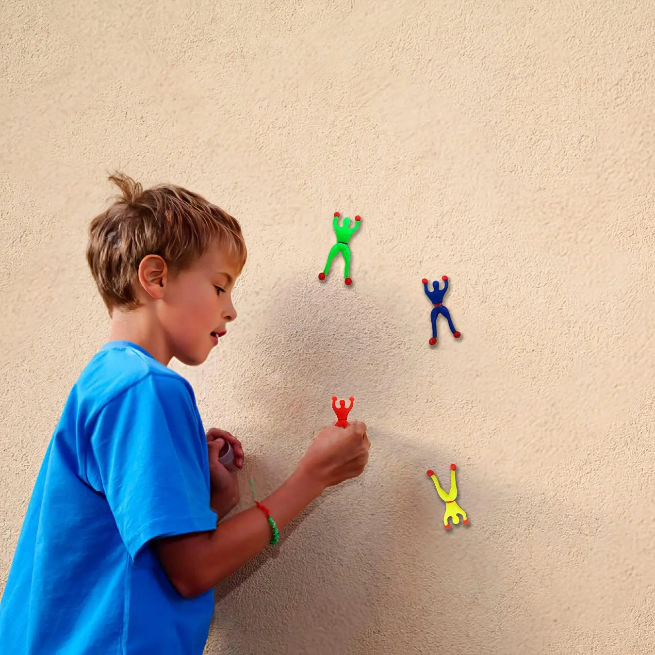 10/100Pcs Novelty Sticky Wall Climbing Climber Men Kids Boy Birthday Party Favors Supplies Pinata Fillers Treat Bag Gifts