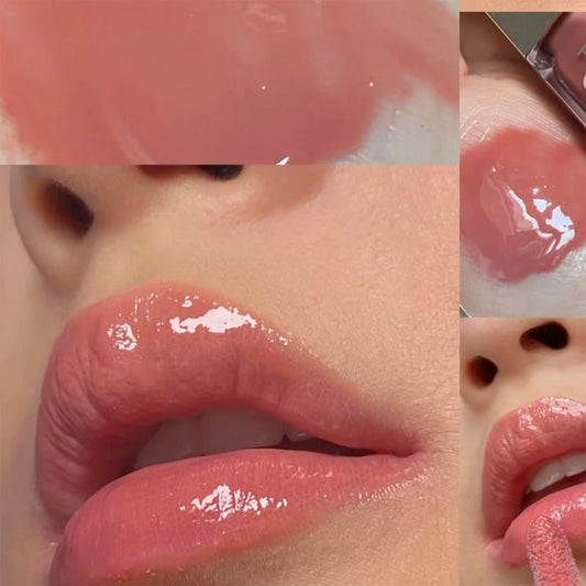 FB Gloss Bomb Cream&Heat Color Drip Lipgloss Glitter Moisturizing Plumper Long Lasting Lipgloss Makeup Liquid Lipstick 9ml