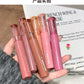 Cappuvini 6 Color Juice Jelly Lip Gloss Long Lasting Moisturizer Water Light Lipstick Mirror Gloss Lipstick Affordable Makeup