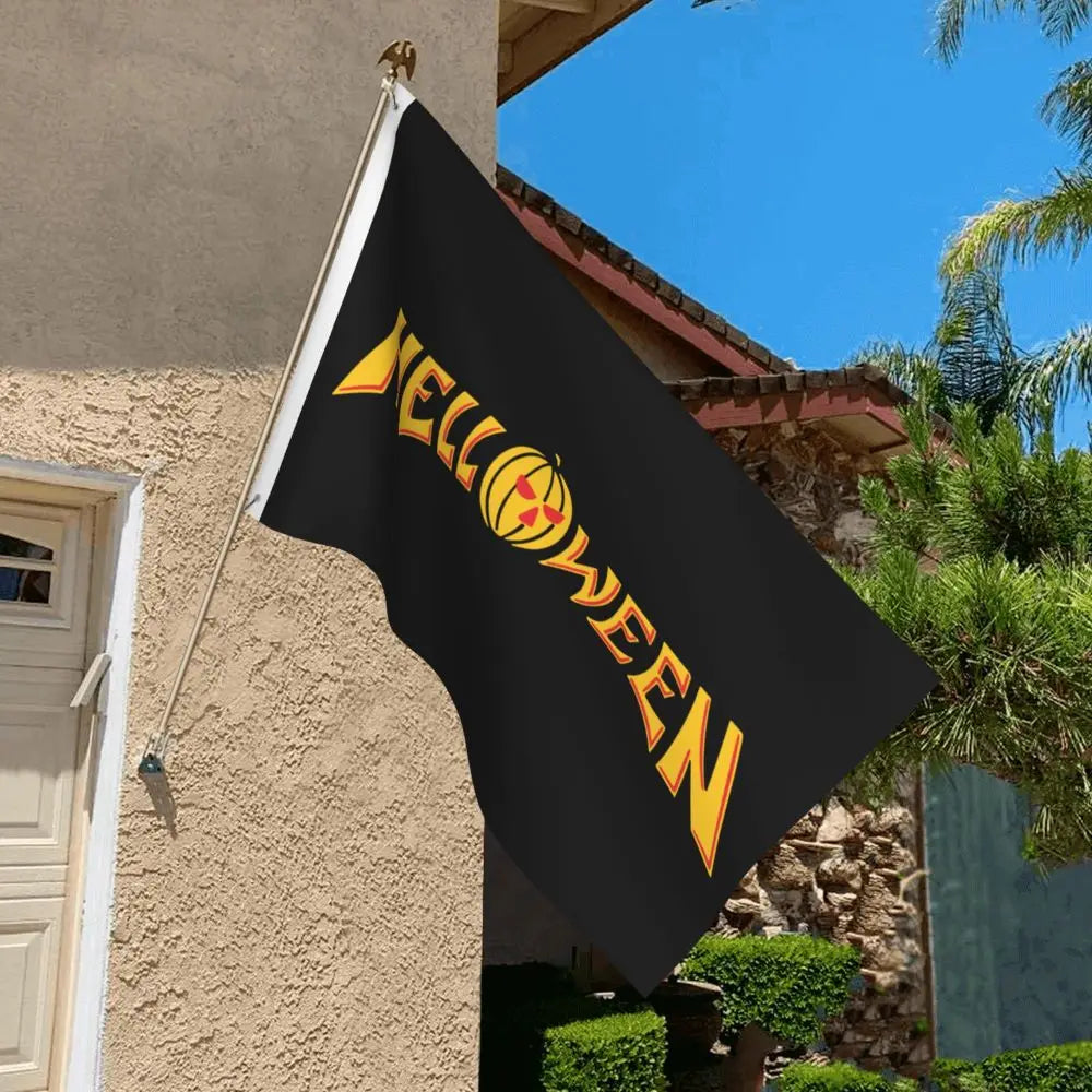 NEW Helloween Double Sided Banner Breeze Flag Garden Flag Decorative Flag Party Banner 3x5FT (90x150cm)