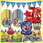 Spidey And His Amazing Friends Birthday Party Balloons Spidey Tableware Background Banner Decorations Kits Supplies Boy Kid Deco