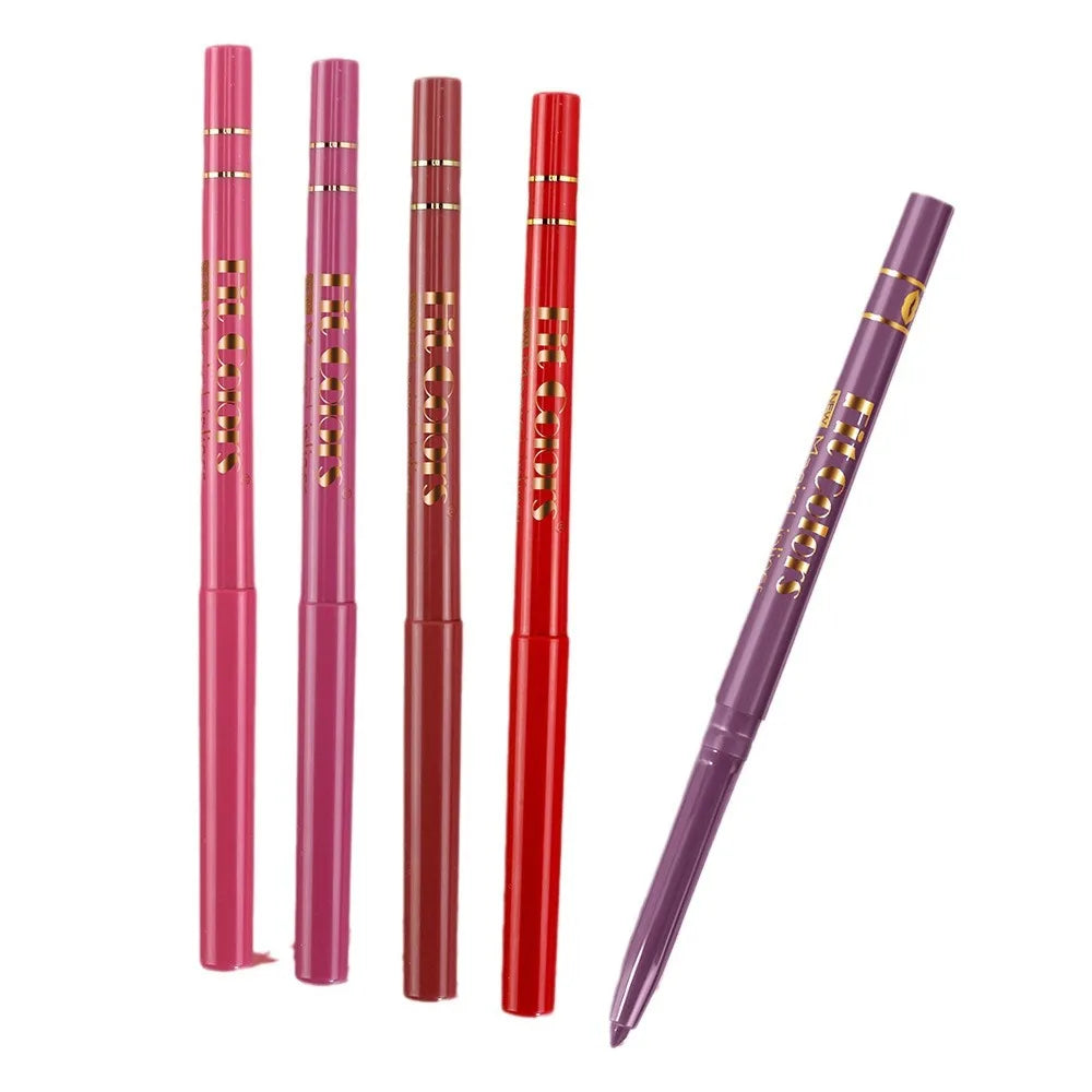 Fit Colors 3pcs/set Non-stick Cup Lip Liner Set Matte long-lasting waterproof lip liner Non-fading velvet lip makeup