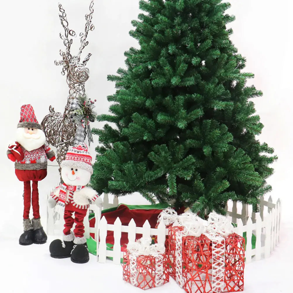 1Pc Christmas Tree Model for Yard Living Room Encrypted Leaf Christmas Tree Decorative Simulation Christmas Tree for Festival