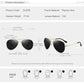 CLLOIO Titanium Alloy Polarized Sunglasses Men Women Fashion Photochromic Sun Glasses Chameleon Anti-glare Driving Oculos de sol