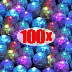 LED Balloon Light 17mm Colorful Glowing Ball Round Luminous Balls DIY Home Xmas Wedding Party Birthday Illuminating Decoration